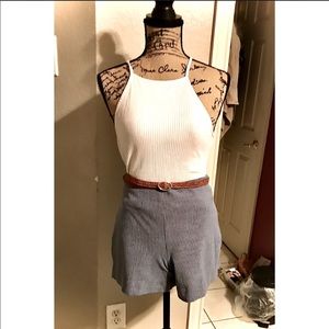 Banana republic high waisted a-line shorts